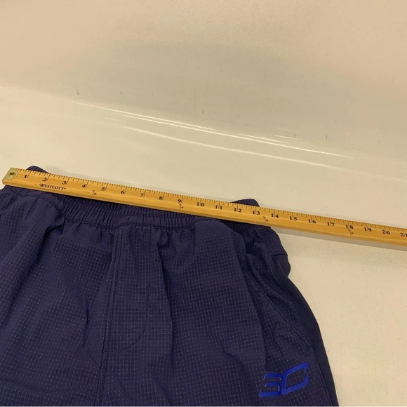 Under Armour Sweatpants Men Medium Loose Heatgear Blue Pockets Joggers Stretch - Picture 8 of 13